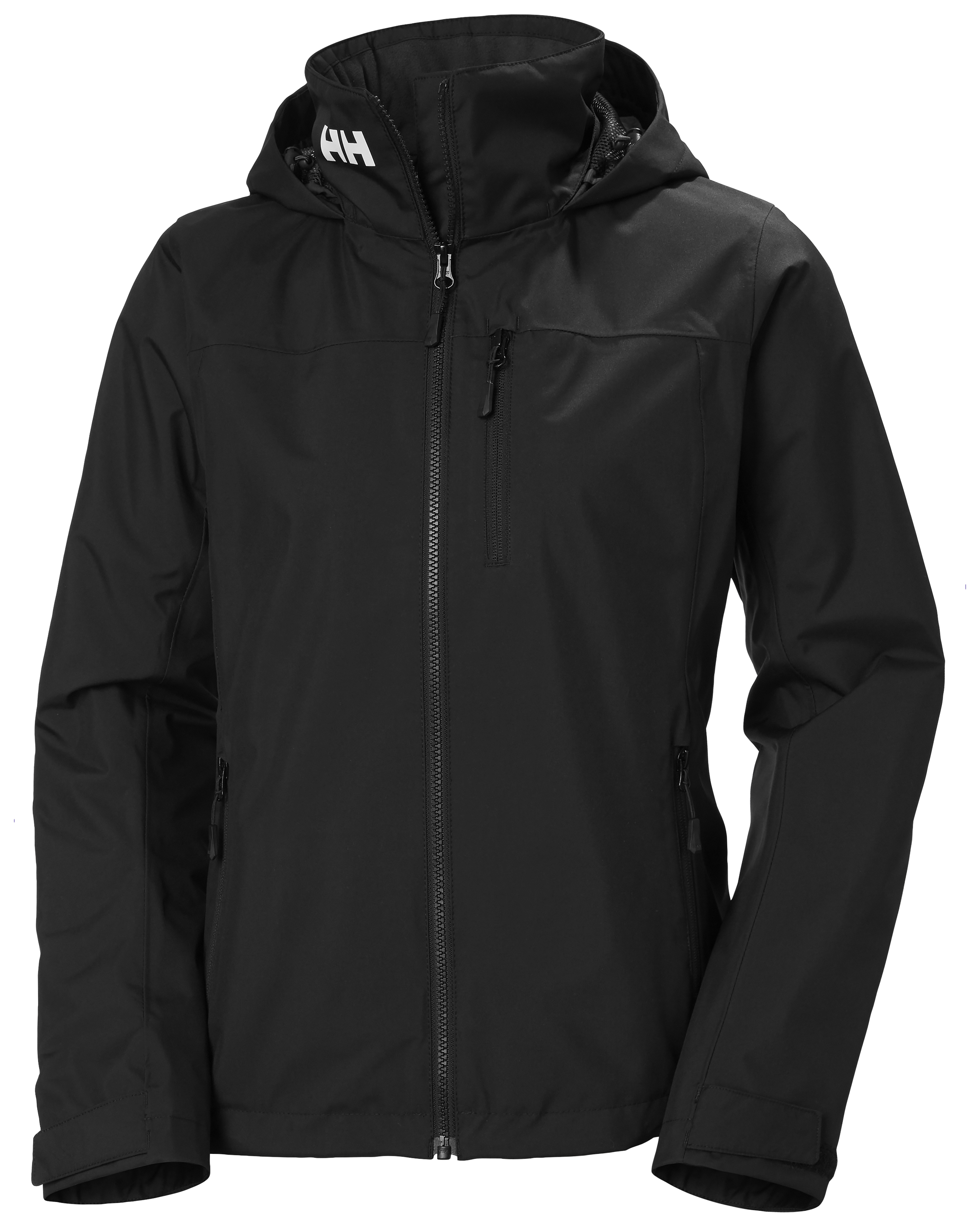 Helly Hansen Women's Grey Fog Crew Hooded Midlayer Jacket Helly Hansen Women's Grey Fog Crew Hooded Midlayer Jacket