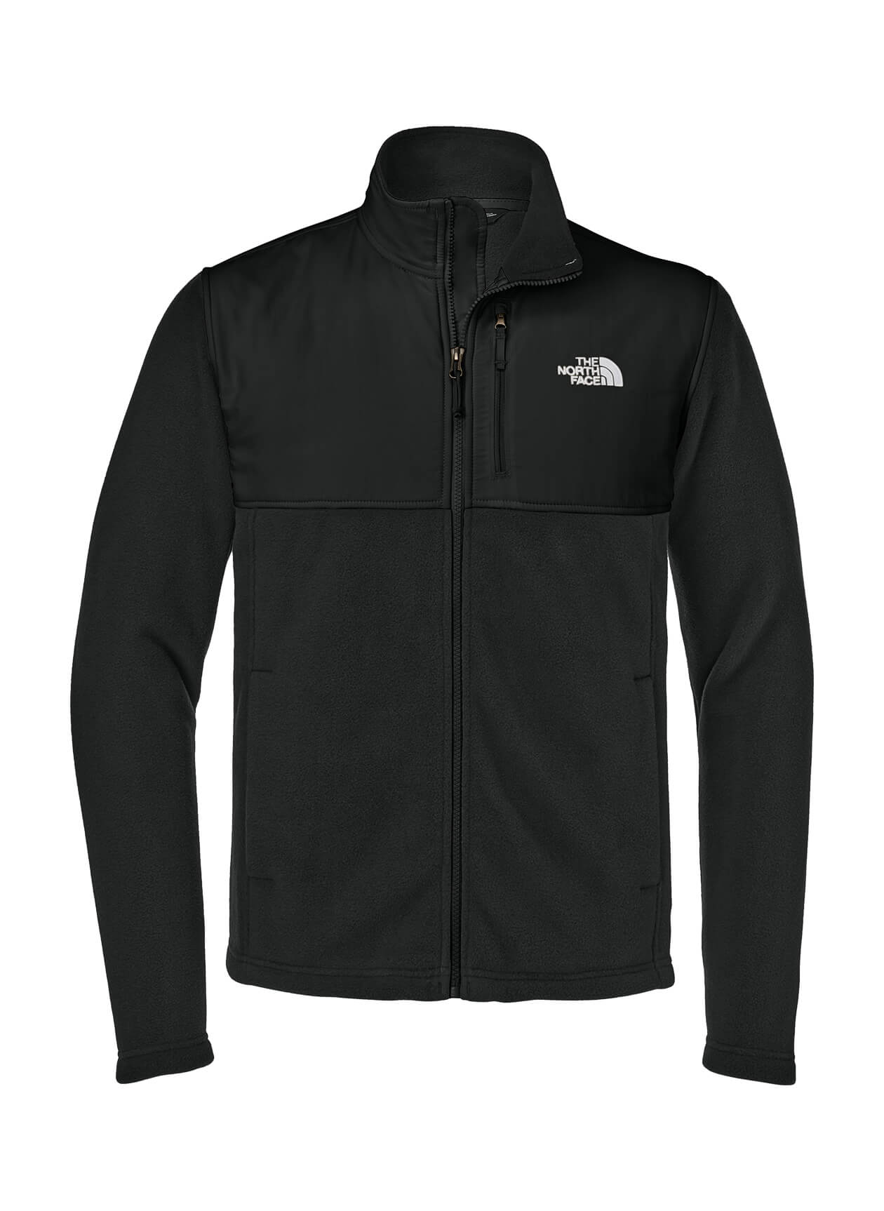 The North Face Men s TNF Black Highest Peak Full Zip Fleece Jacket