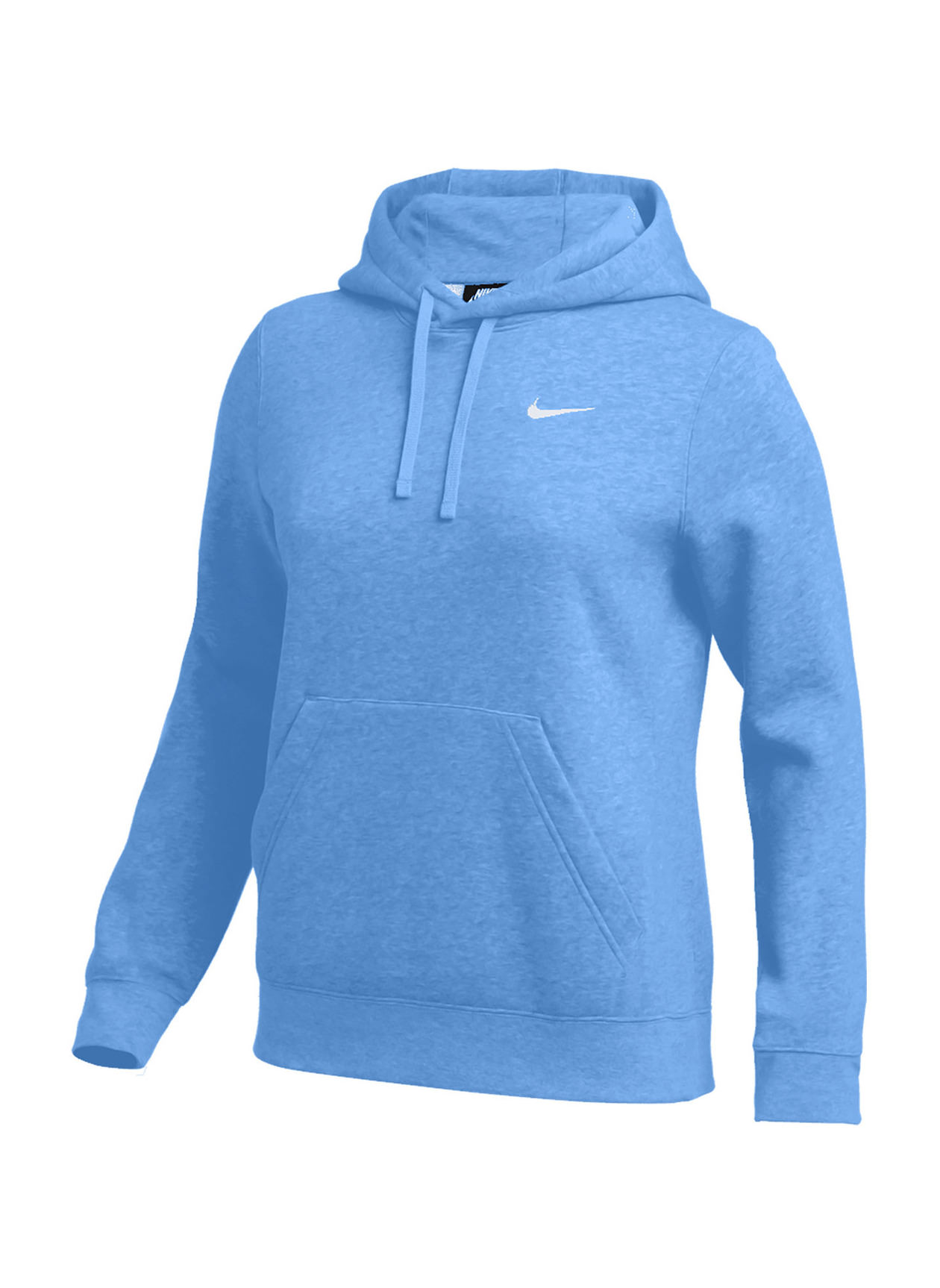 Nike Team Light Blue White Club Training Hoodie Women s