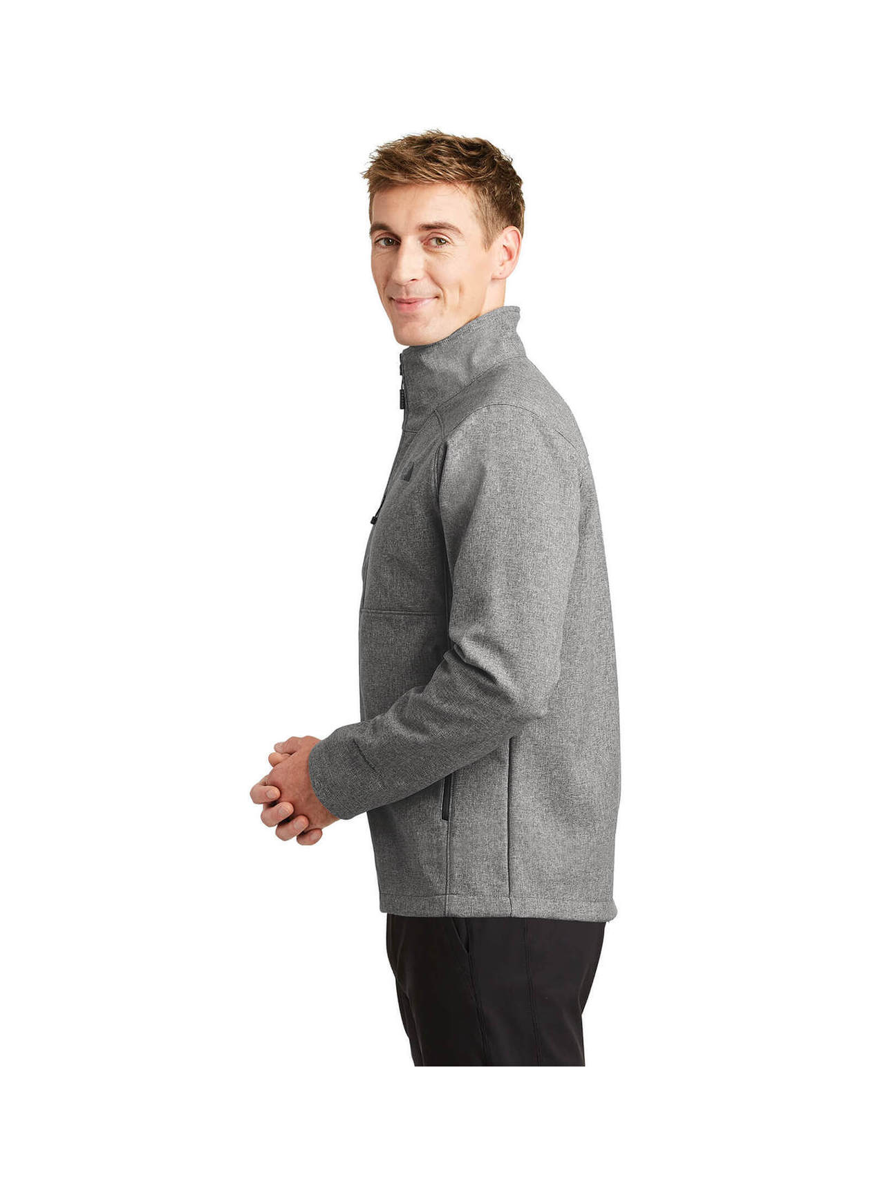 The North outlet Face Apex New Heather Gray men,Jacket