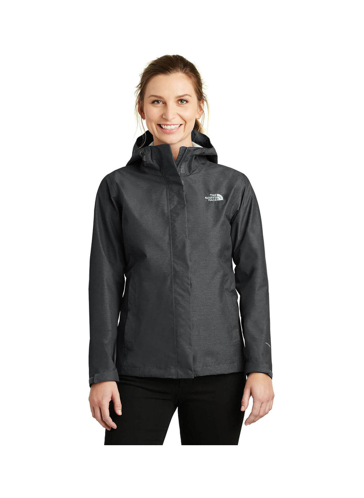 North Face Women’s Dark Grey Flash popular Dry Jacket