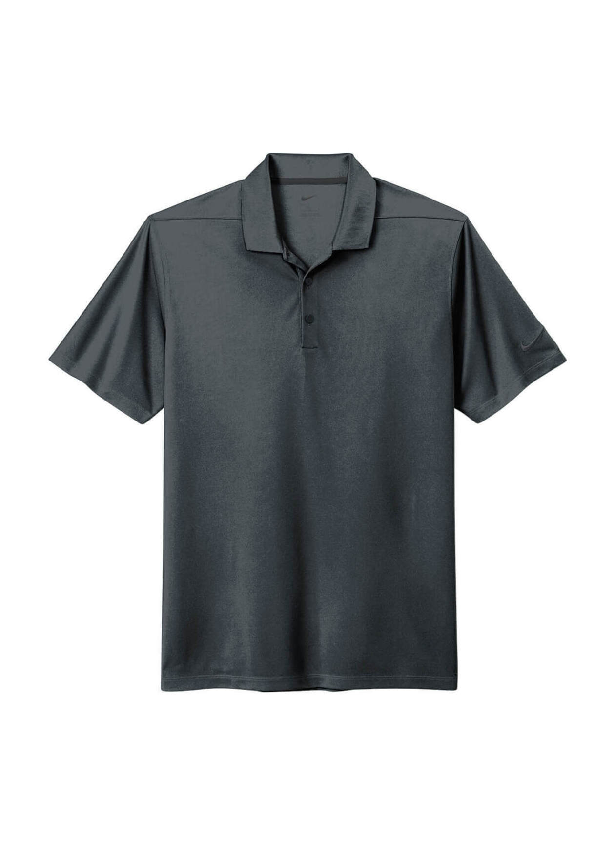 Nike Men's Black Dri-FIT Micro Pique 2.0 Polo | Personalized