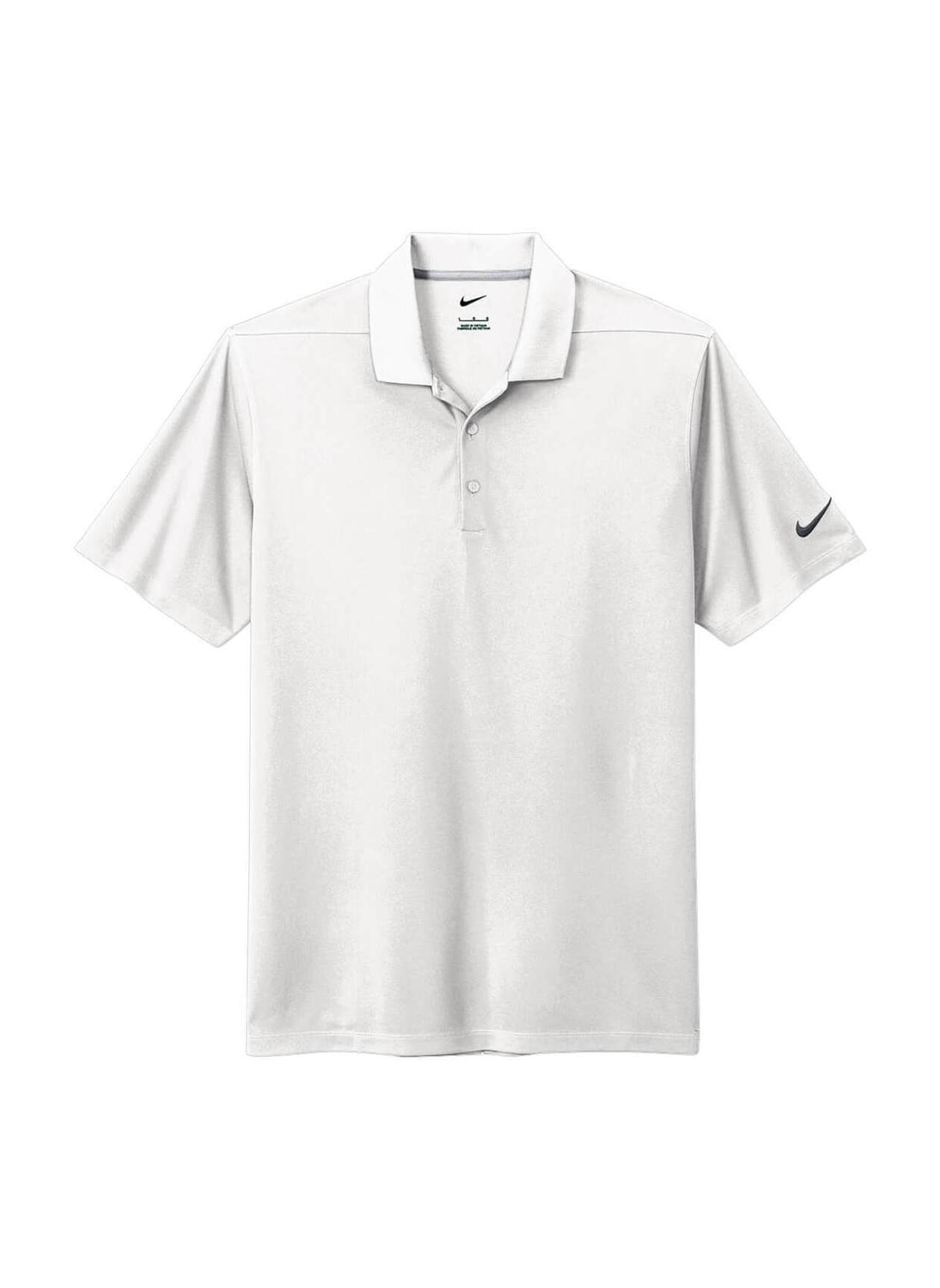 Nike Men's Black Dri-FIT Micro Pique 2.0 Polo | Personalized Nike Men's Black Dri-FIT Micro Pique 2.0 Polo | Personalized