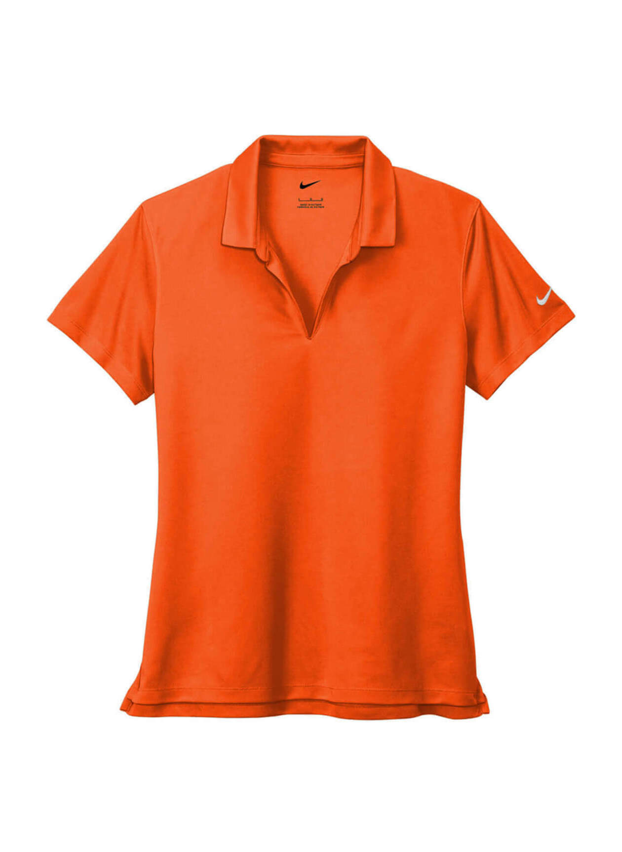 Orange nike golf shirt best sale