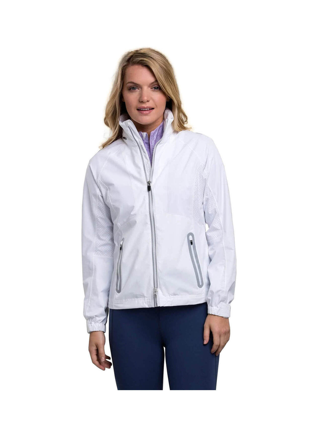 ン 大人気 新品 ノ / Black Women's Restriction Zero Metallic Hooded Silver ジャケット・アウター